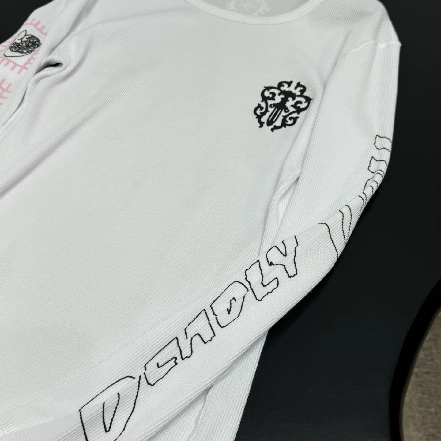 CHROME HEARTS T-shirts Cotton Blend S-M-L B20202608042329 - Image 8