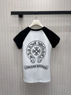 Alternative view of CHROME HEARTS T-shirts High-count Cotton S-M-L A45202608042189