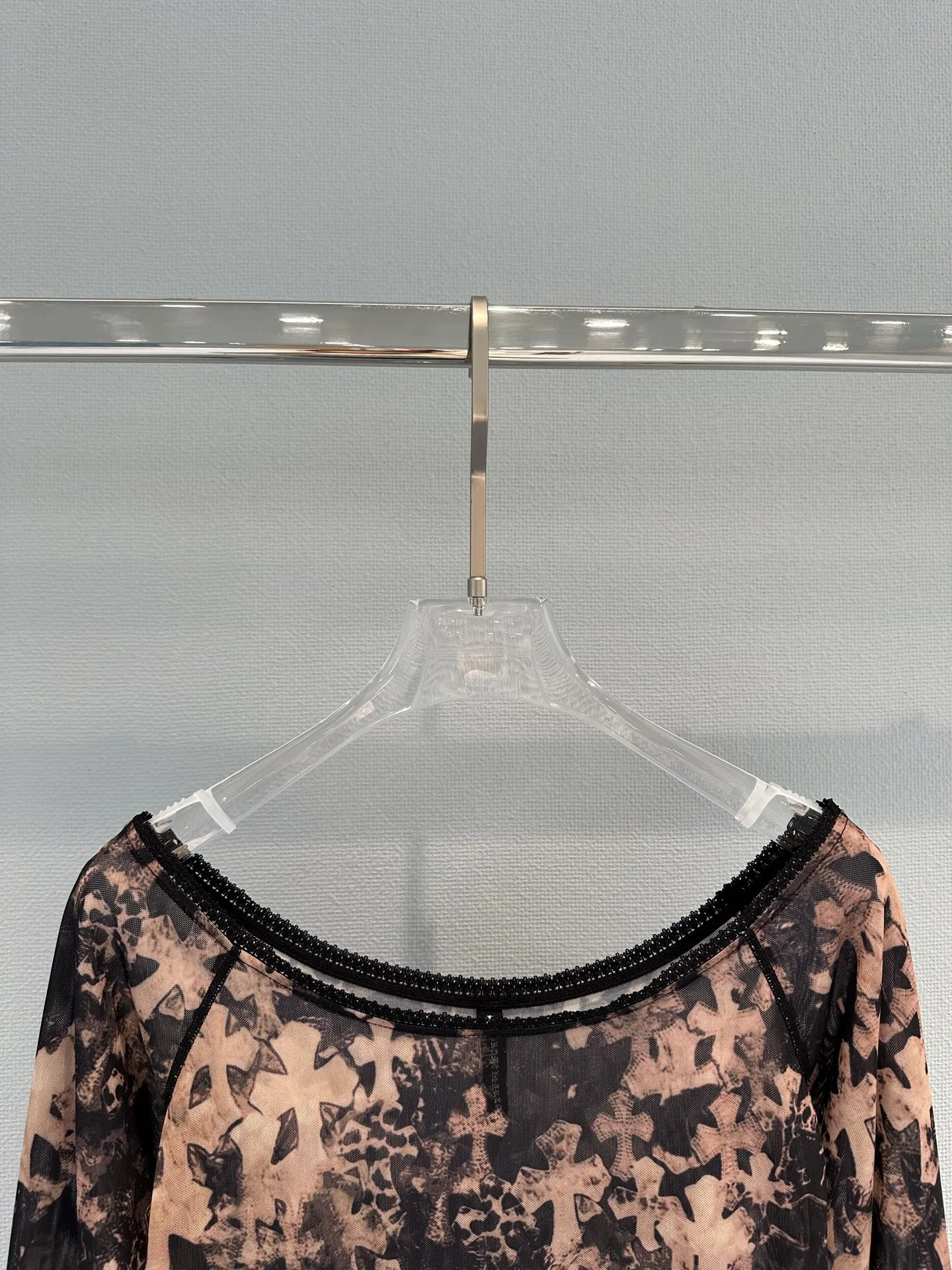 CHROME HEARTS T-shirts Mesh Lace S-M-L A80202608042040 - Image 4