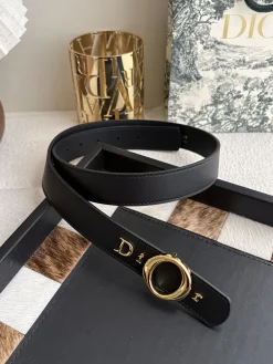 Alternative view of DIOR Belts Calf Leather 3.0cm Width A60202608050640