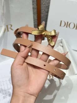 Alternative view of DIOR Belts Calf Leather One Size 1.5cm Width A70202608050160