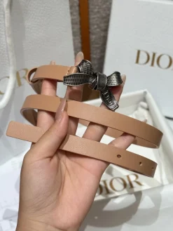 Alternative view of DIOR Belts Calf Leather One Size 1.5cm Width A70202608050161