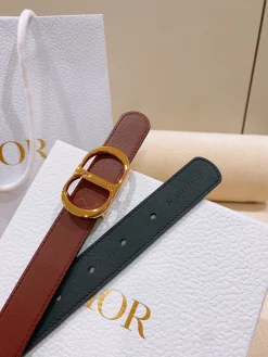 Alternative view of DIOR Belts Calf Leather One Size 2.5cm Width A70202608050028