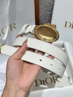 Alternative view of DIOR Belts Calf Leather One Size 2.5cm Width A80202608050093