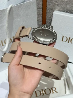 Alternative view of DIOR Belts Calf Leather One Size 2.5cm Width A80202608050131