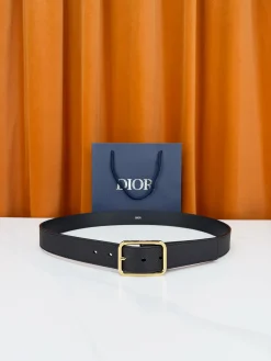 DIOR Belts Calf Leather One Size 3.5cm Width A70202608050428