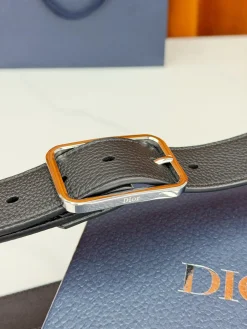 Alternative view of DIOR Belts Calf Leather One Size 3.5cm Width A70202608050429
