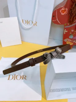 DIOR Belts Calfskin Leather 1.5cm Width A70202608050437