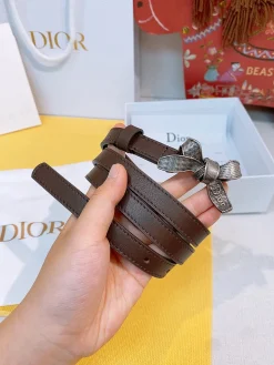 Alternative view of DIOR Belts Calfskin Leather 1.5cm Width A70202608050437
