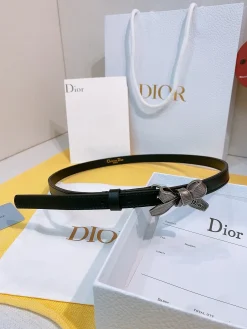 DIOR Belts Calfskin Leather 1.5cm Width A70202608050439