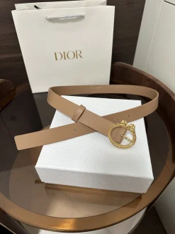 Alternative view of DIOR Belts Calfskin Leather 2.5cm Width A70202608050225