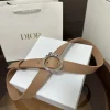 DIOR Belts Calfskin Leather 2.5cm Width A70202608050226