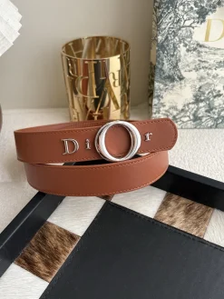 DIOR Belts Calfskin Leather 3.0cm Width A60202608050639