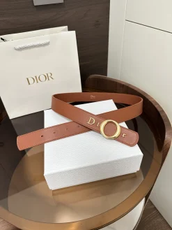 Alternative view of DIOR Belts Calfskin Leather 3.0cm Width A70202608050346