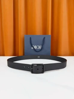 DIOR Belts Calfskin Leather 3.5cm Width A70202608050427