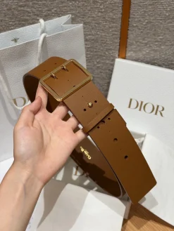 Alternative view of DIOR Belts Calfskin Leather 5.0cm Width A90202608050167