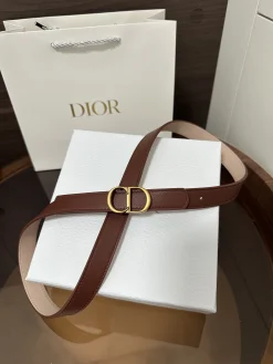 DIOR Belts Calfskin Leather One Size A60202608050278