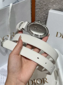 Alternative view of DIOR Belts Leather 2.5cm Width A80202608050094