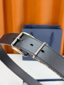 Alternative view of DIOR Belts Oblique Canvas & Calfskin 3.5cm Width A70202608050424