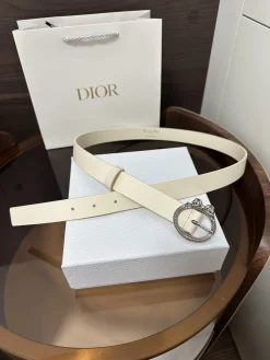 Alternative view of DIOR Belts Smooth Calf Leather 2.5cm Width A70202608050222