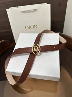DIOR Belts Smooth Calfskin 2.0cm Width A60202608050234