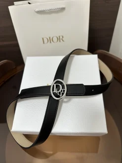 DIOR Belts Smooth Calfskin 2.0cm Width A60202608050237