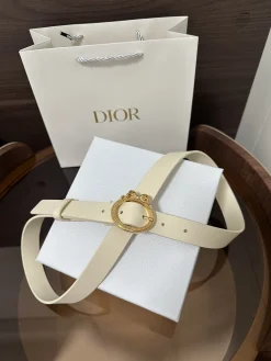 DIOR Belts Smooth Calfskin 2.5cm Width A70202608050221