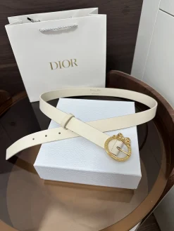 Alternative view of DIOR Belts Smooth Calfskin 2.5cm Width A70202608050221