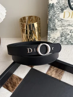 DIOR Belts Smooth Calfskin 3.0cm Width A60202608050641