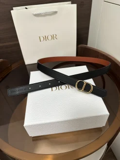 Alternative view of DIOR Belts Smooth Calfskin A60202608050279