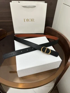 Alternative view of DIOR Belts Smooth Calfskin A60202608050281