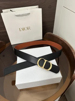 Alternative view of DIOR Belts Smooth Calfskin A60202608050321