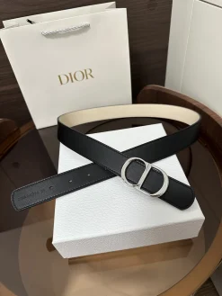 Alternative view of DIOR Belts Smooth Calfskin A60202608050324