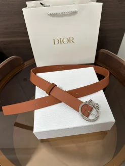 Alternative view of DIOR Belts Smooth Calfskin One Size 2.5cm Width A70202608050224