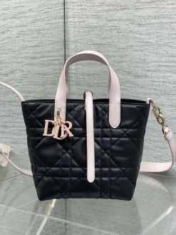 DIOR Bucket Bags (Black-Pink) 16X12X18CM G30202608060184