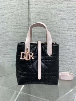 Alternative view of DIOR Bucket Bags (Black-Pink) 16X12X18CM G30202608060184