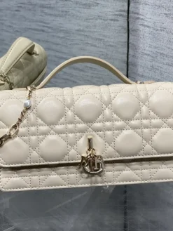 DIOR Clutches Bags (Beige-Gold) 21X11X5CM F00202608060369