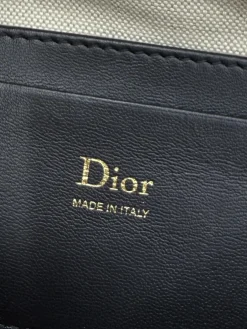 Alternative view of DIOR Clutches Bags Cotton Leather (Black-Beige) 20X11X8CM E50202608060277