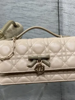 DIOR Clutches Bags Lambskin (Beige-Gold) 21X11X5CM G00202608060385
