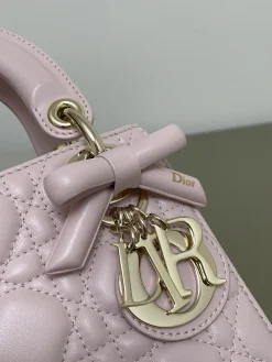 Alternative view of DIOR Crossbody Bags Lamb Leather (Pink-Gold) 17X7X15CM F50202608060149