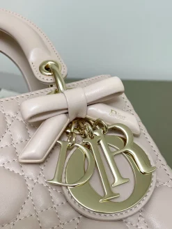 Alternative view of DIOR Crossbody Bags Lamb Leather (Pink-Gold) 20X8X17CM G20202608060155