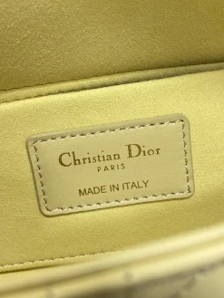 Alternative view of DIOR Crossbody Bags Lamb Leather (Yellow-Gold) 22X6X12CM G00202608060110