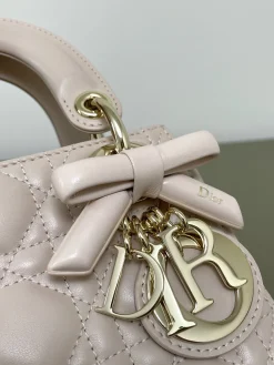 Alternative view of DIOR Crossbody Bags Lambskin Leather (Pink-Gold) 17X7X15CM F50202608060152