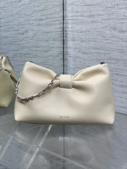 Alternative view of DIOR Crossbody Bags Lambskin Leather (White-SiDIORer) 26X16X10CM F80202608060422