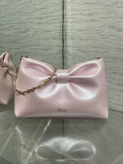 Alternative view of DIOR Crossbody Bags Lambskin (Pink-Gold) 26X16X10CM F80202608060420