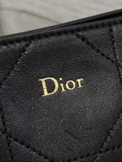 Alternative view of DIOR Crossbody Bags Leather (Black-Gold) 18X21X7CM E00202608060180