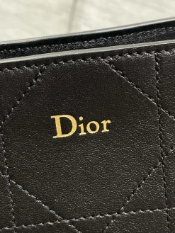 Alternative view of DIOR Crossbody Bags Leather (Black-Gold) 25X21X7CM E20202608060181