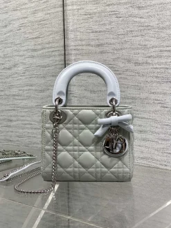 DIOR Crossbody Bags (Light Blue-SiDIORer) 17X7X15CM F50202608060248