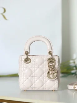 Alternative view of DIOR Crossbody Bags (Light Pink-Gold) 12X10X5CM H50202608060327