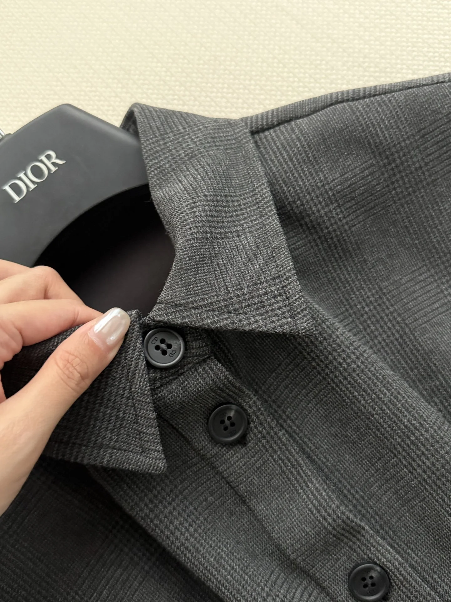 DIOR Dresses Checked Fabric S-M-L C35202608041607 - Image 7